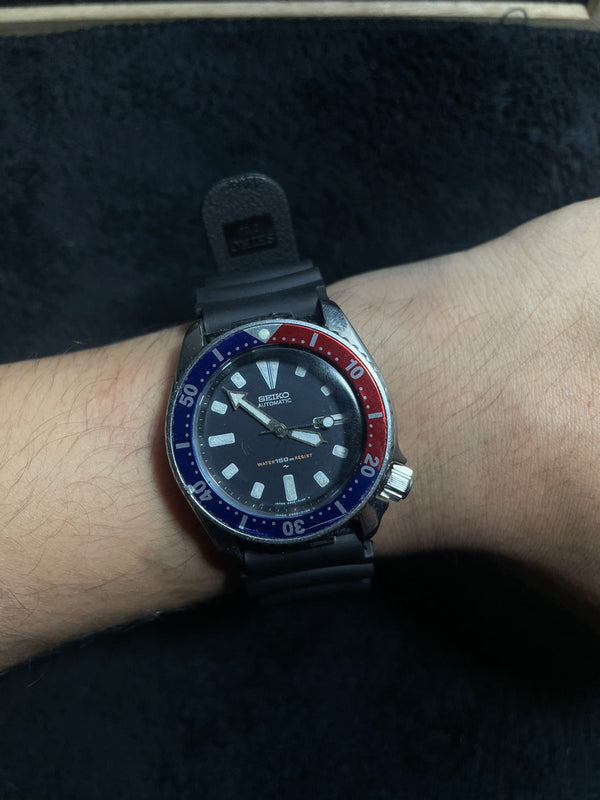 SEIKO PEPSI RUBBER DIVER'S 150M
